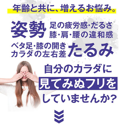 足裏アーチサポーター【整体師監修】 サポーター 足首用 姿勢改善 筋トレ 足裏アーチ 健康サポート 足首固定