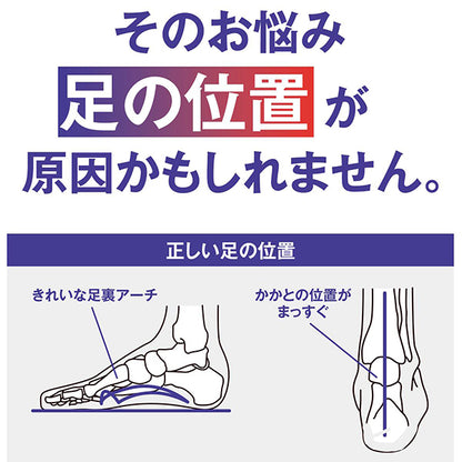 足裏アーチサポーター【整体師監修】 サポーター 足首用 姿勢改善 筋トレ 足裏アーチ 健康サポート 足首固定
