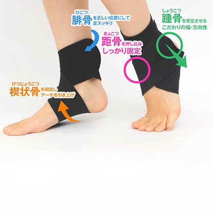 足裏アーチサポーター【整体師監修】 サポーター 足首用 姿勢改善 筋トレ 足裏アーチ 健康サポート 足首固定