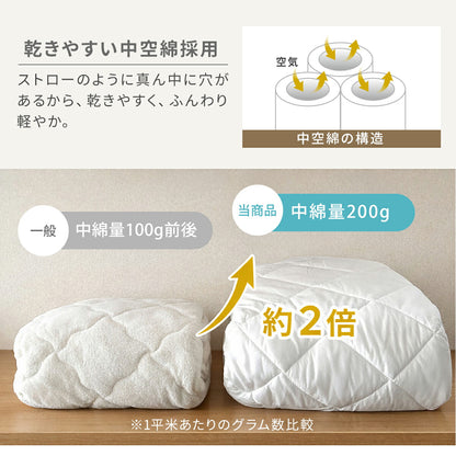 【数量限定枕カバープレゼント！】ボックスシーツ シングル パッド一体型ボックスシーツ セミシングル セミダブル ダブル クイーン ワイドキング ダークグレー ホワイト ベージュ グレー 新生活 春 ベッドカバー 時短 速乾 抗菌 ずれない 洗える タイパ オールシーズン 15545