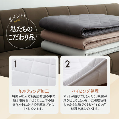 ≪楽天1位≫ ごろ寝マット 65×115cm 65×150cm 65×180cm ウレタン カバー付き 折りたたみ 持ち運び 大人 ベビー 赤ちゃん カバーつき 抗菌防臭 体圧分散 低反発 コンパクト お昼寝マット グレー ベージュ 15916 ごろ寝ならCOYOLI