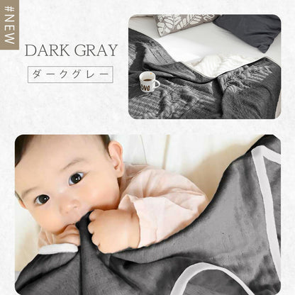【ギフトセット新登場】 おくるみ 70×100cm 日本製 6重ガーゼ 綿100% ガーゼ 無地 新生児 オールシーズン ギフト包装 ギフトBOX  出産祝い ベビーギフト ギフト対応 グレー ピンク ホワイト 刺繍 [M便 1/1] 37363 おくるみならCOYOLI