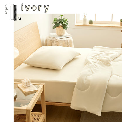 ボックスシーツ boxシーツ シングル 100×200×30 洗濯 伸びる 全周ゴム入り 洗濯機OK 年中 春 夏 秋 冬 アイボリー ベージュ グレー 46543 ボックスシーツならCOYOLI