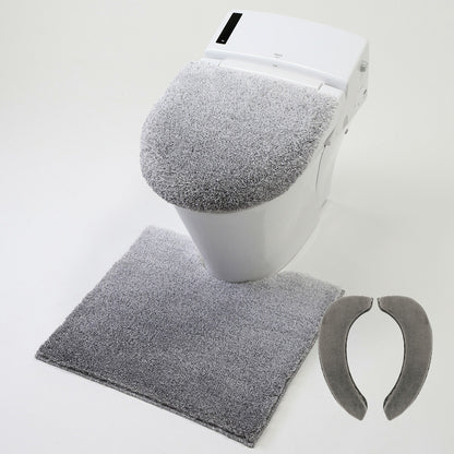 【楽天1位】　【予約品】 トイレセット 3点セット 2点セット 4点セット 5点セット 洗える 洗濯OK 丸洗いOK 足元マット 兼用ふたカバー 吸着便座シート 貼るだけ ふわふわ おしゃれ ベージュ ブルー グレー ピンク 2y35500 新生活 春夏 新生活応援