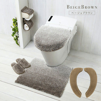 【楽天1位】　【予約品】 トイレセット 3点セット 2点セット 4点セット 5点セット 洗える 洗濯OK 丸洗いOK 足元マット 兼用ふたカバー 吸着便座シート 貼るだけ ふわふわ おしゃれ ベージュ ブルー グレー ピンク 2y35500 新生活 春夏 新生活応援