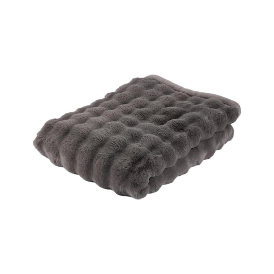 ブランケット 毛布 シングル ハーフ 140×200 100×160 大判 ふわとろ毛布 ふわもこ毛布 ぽこぽこ 洗える 2枚合わせ 厚手 専用ケース付き マイクロファイバー ラビットファー ミンクファー モコモコ 冬用 NH3851 秋冬用ケットならCOYOLI